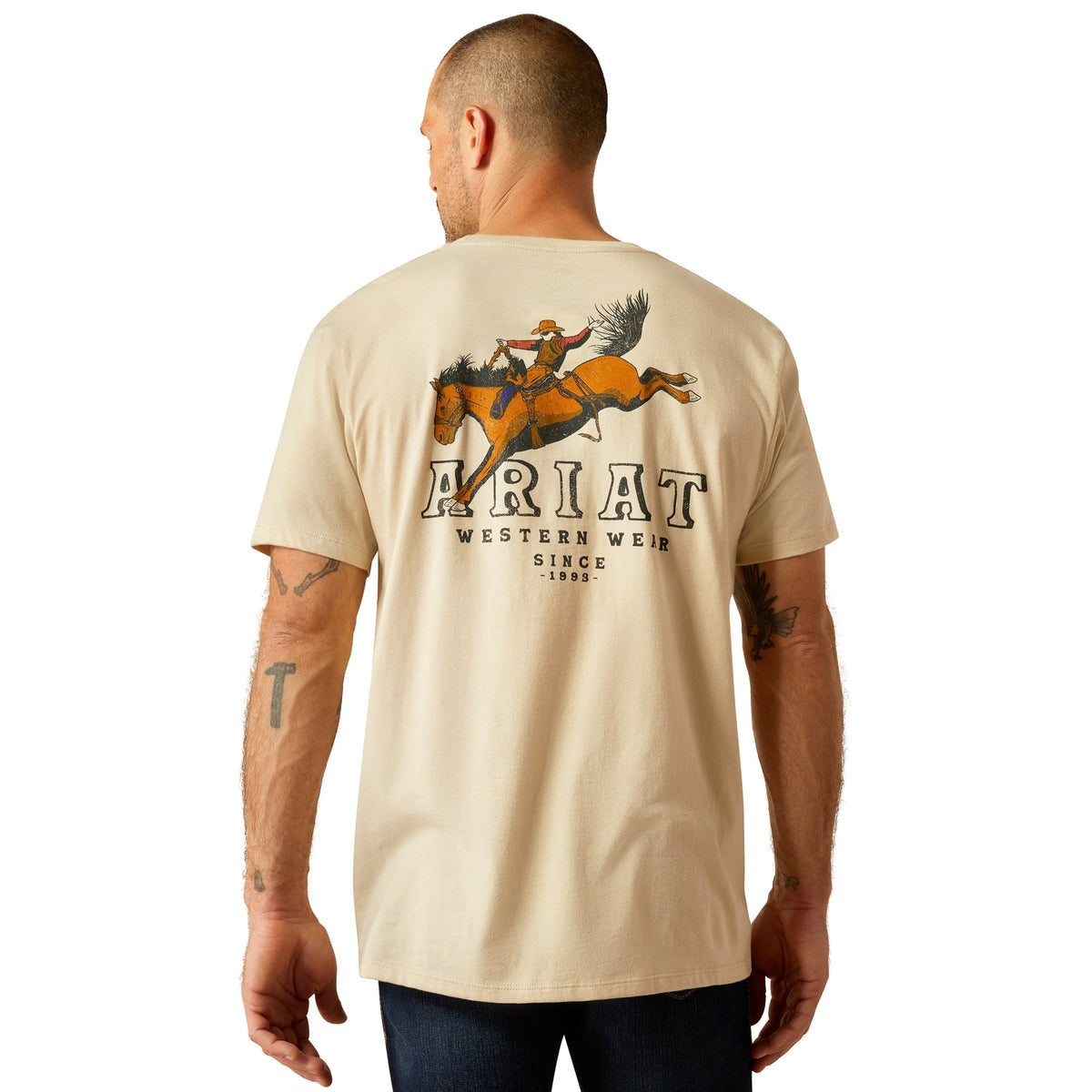 Ariat Bronc Ridin Heritage T-Shirt - 10054835 | Blue Heeler Boots