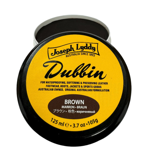 Joseph Lyddy Dubbin, Brown 125ml - JL0918125 | Blue Heeler Boots