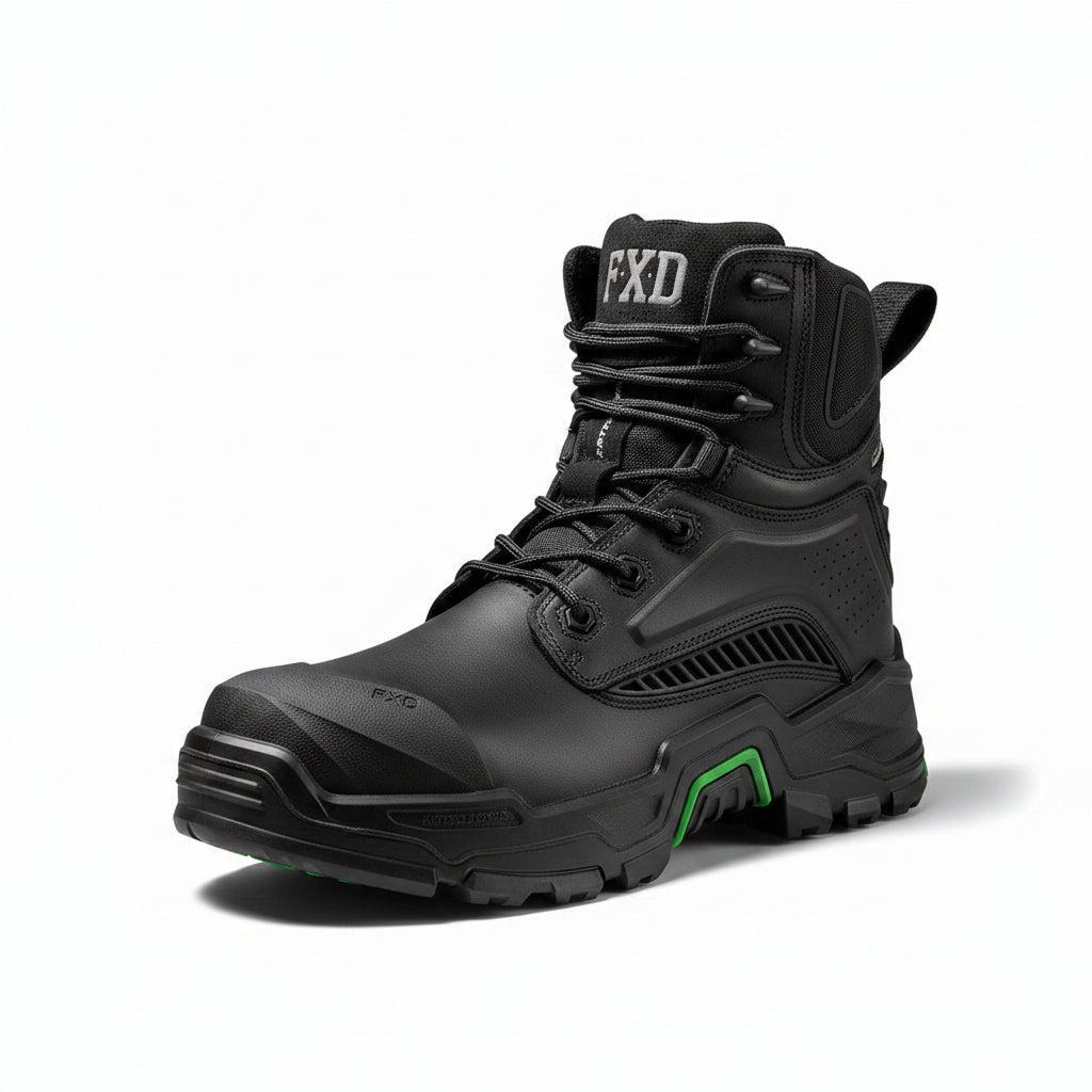 FXD DURA-X1 Puncture Resistance High Cut Workboot (Wide Fit EEE) - WB-8-Queensland Workwear Supplies