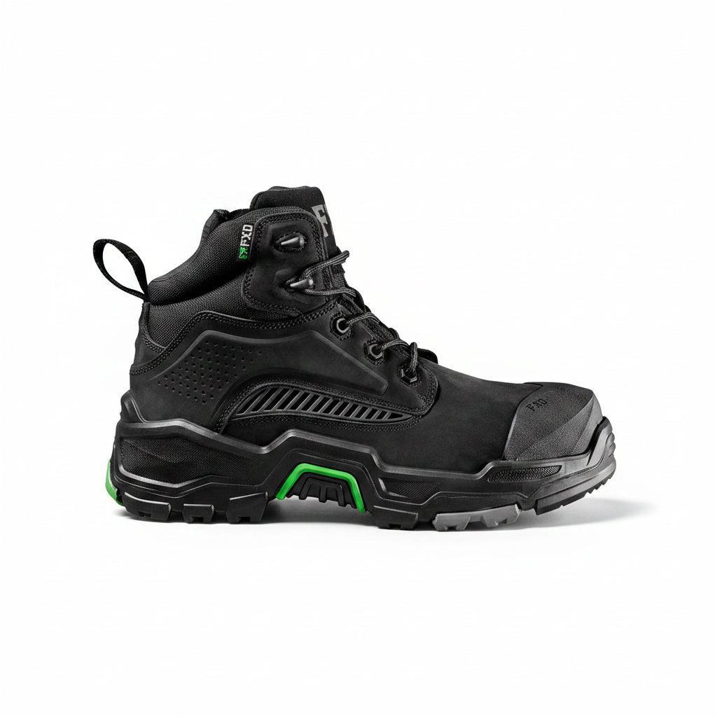 FXD DURA-X2 Puncture Resistance Mid Cut Workboot (Wide Fit EEE) - WB-9-Queensland Workwear Supplies