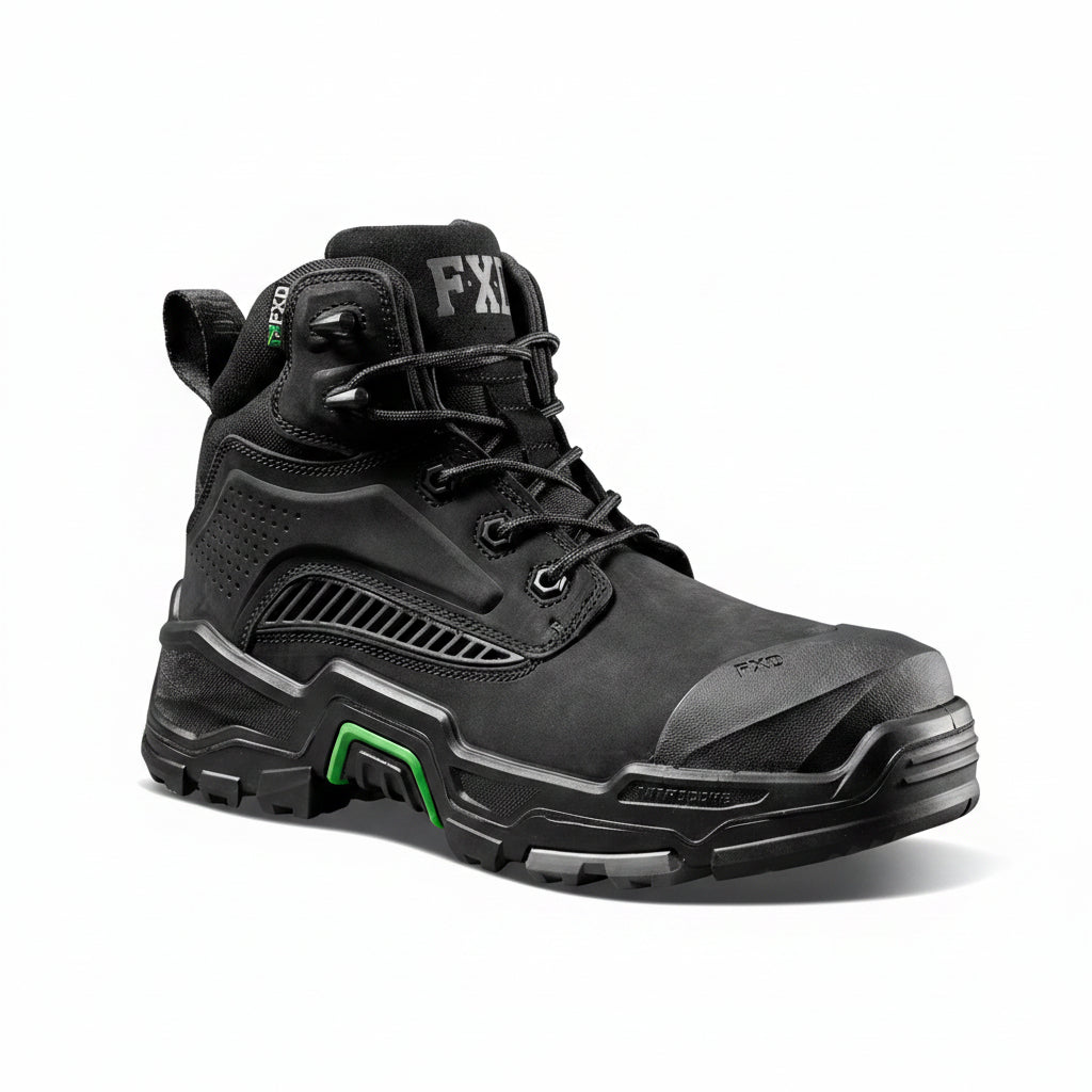 FXD DURA-X2 Puncture Resistance Mid Cut Workboot (Wide Fit EEE) - WB-9-Queensland Workwear Supplies