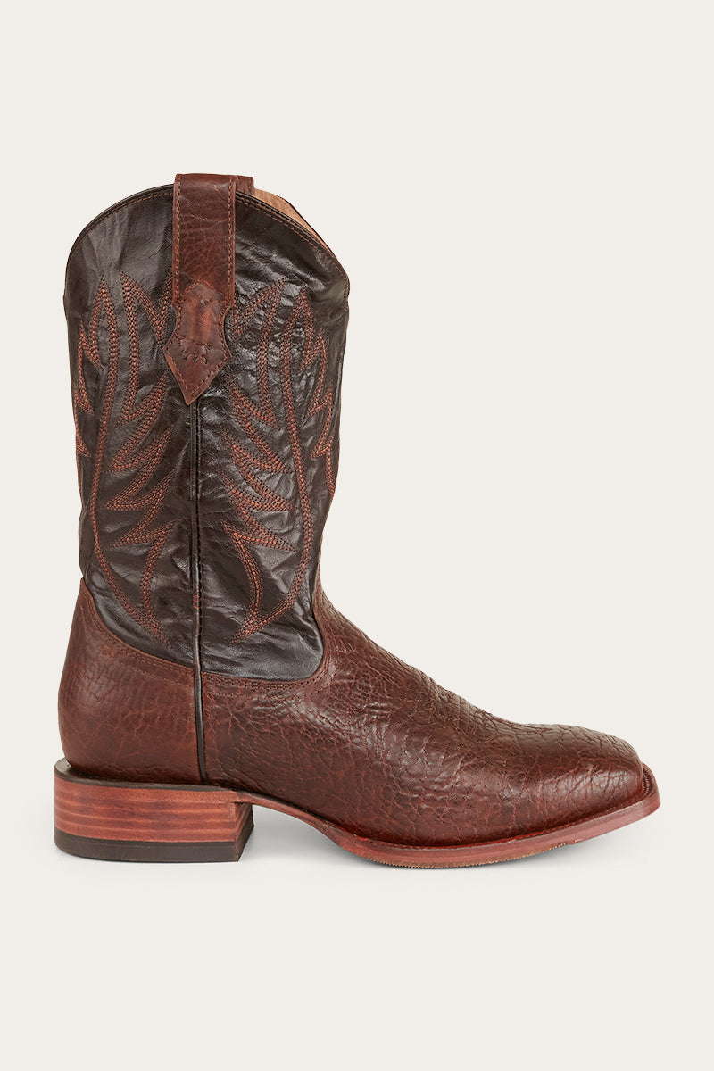 Ringers & Western Longreach Mens Saddle Boot - 519250103 | Blue Heeler Boots