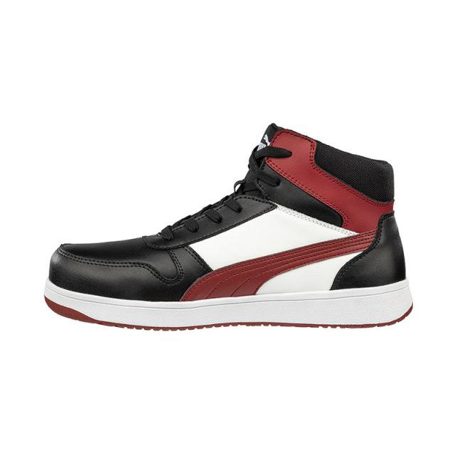 PUMA SAFETY FRONTCOURT MID BLACK/RED