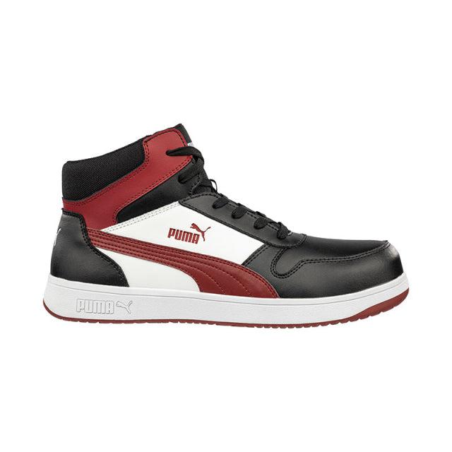 PUMA SAFETY FRONTCOURT MID BLACK/RED