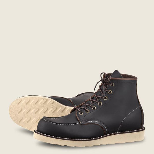 Redwing Moc Toe 6-inch, Black