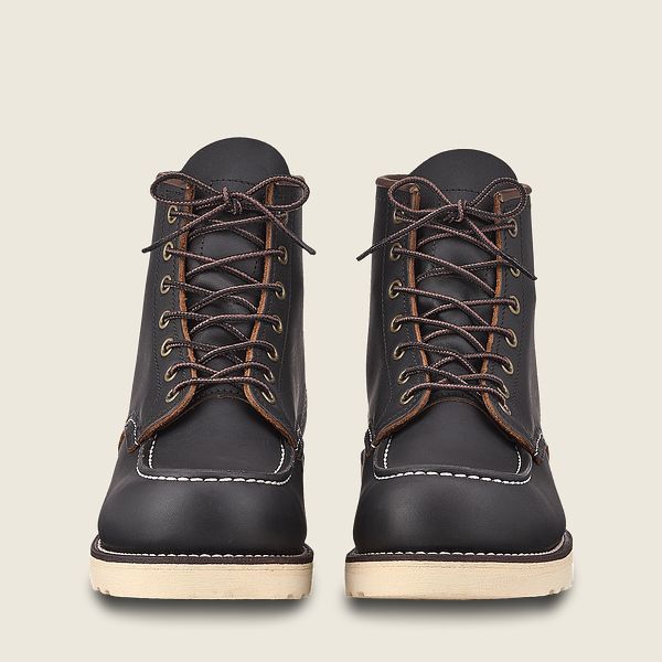 Redwing Moc Toe 6-inch, Black