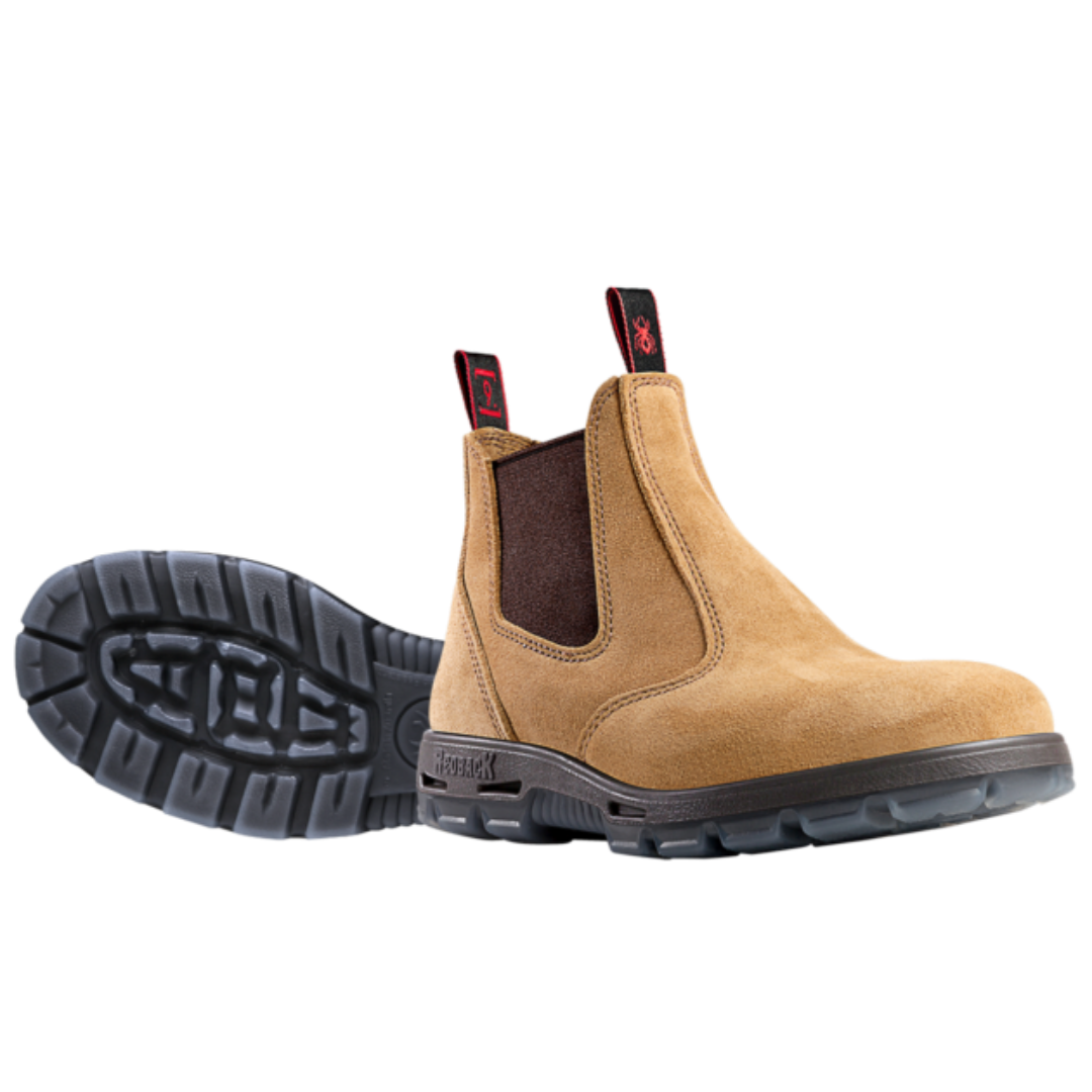 Redback Bobcat Safety Toe Banana Suede - USBBA