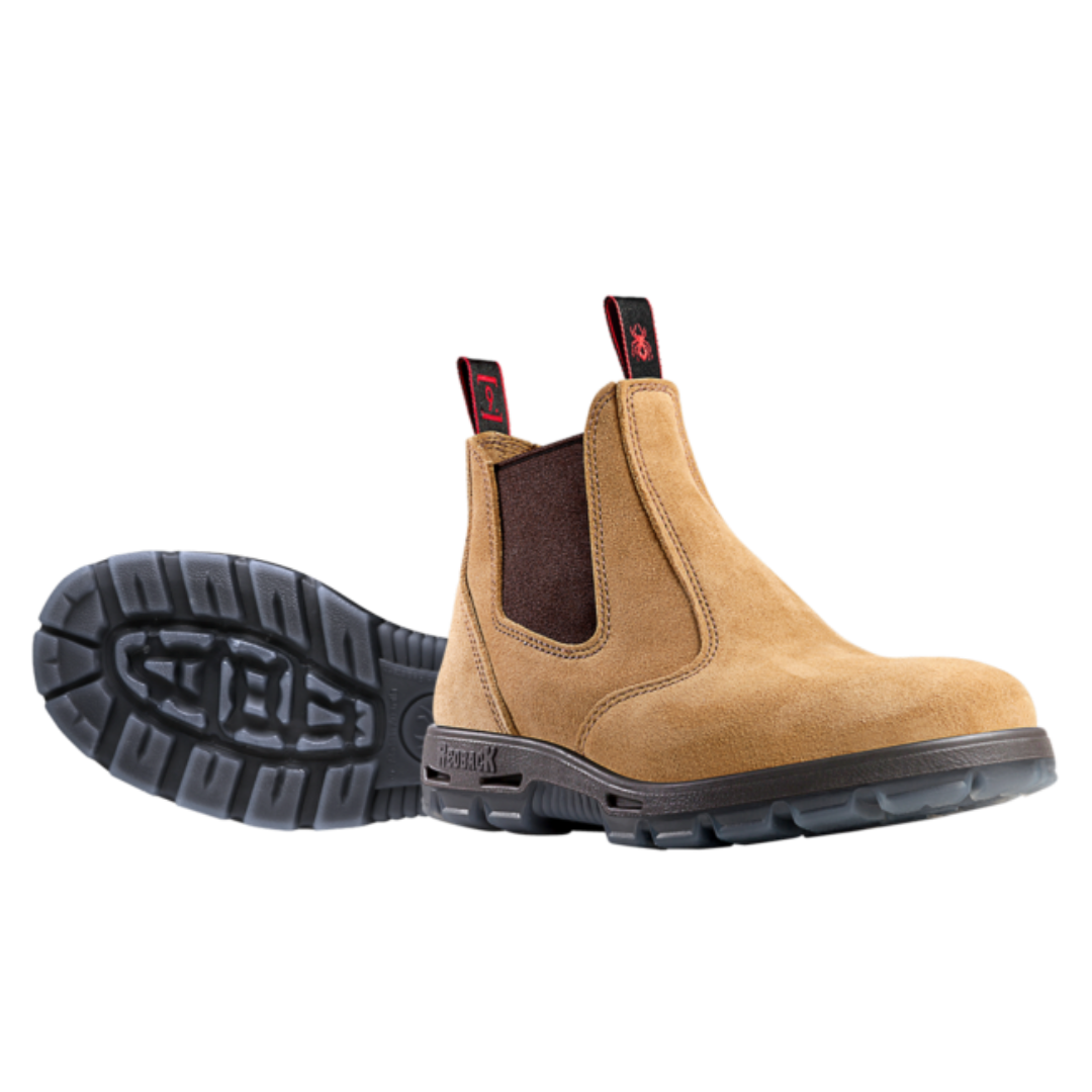 Redback Bobcat Soft Toe Banana Suede - UBBA | The Boot Shed