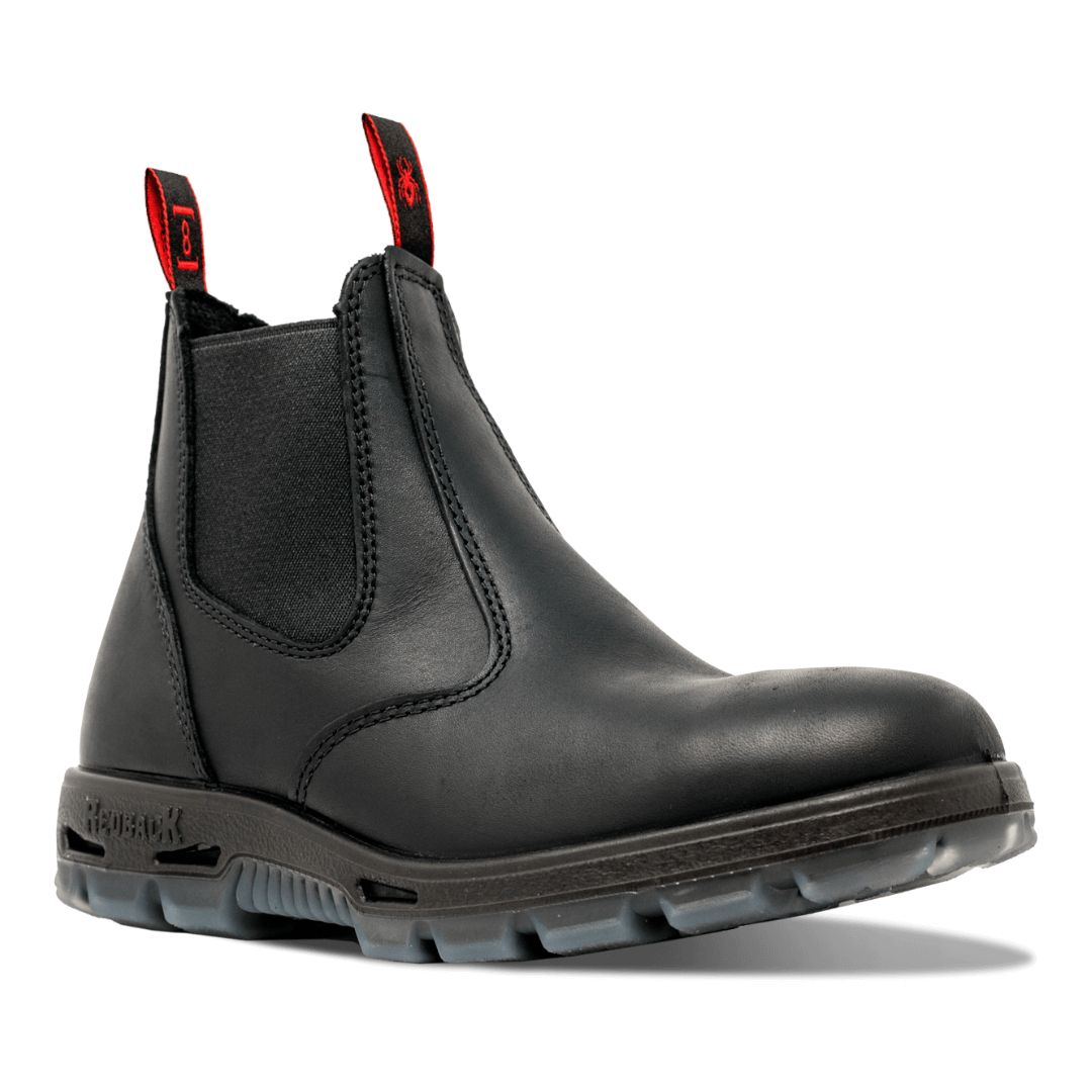 Redback Bobcat Soft Toe Black Oil Kip - UBBK | The Boot Shed