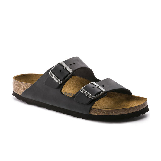 Birkenstock Arizona Black Oiled Leather Regular - 552111