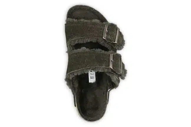 Birkenstock Arizona Shearling Mocca Suede Leather/Shearling Regular - 1020566