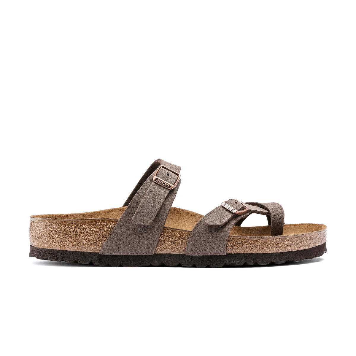 Birkenstock Mayari Mocca BirkiBuc - side view