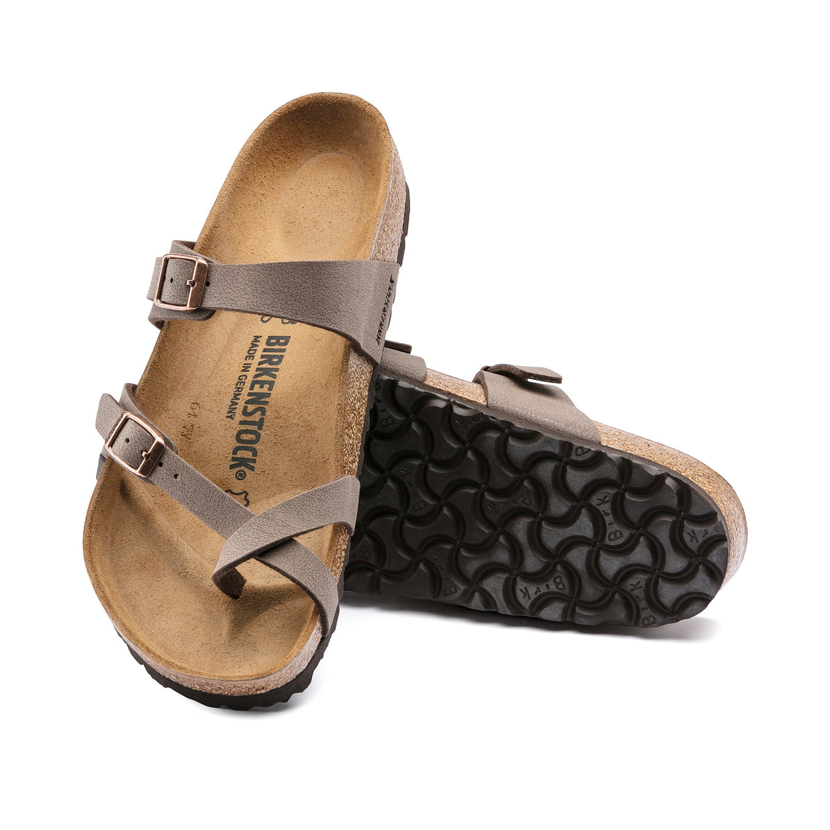 Birkenstock Mayari Mocca BirkiBuc - sole detail