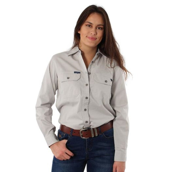 Ringers & Western Pentecost River Womens Full Button Work Shirt  - 171210001