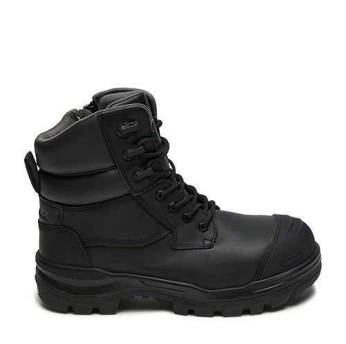 Blundstone RotoFlex Black Water-Resistant Zip Side Safety Boot - 8561 | The Boot Shed