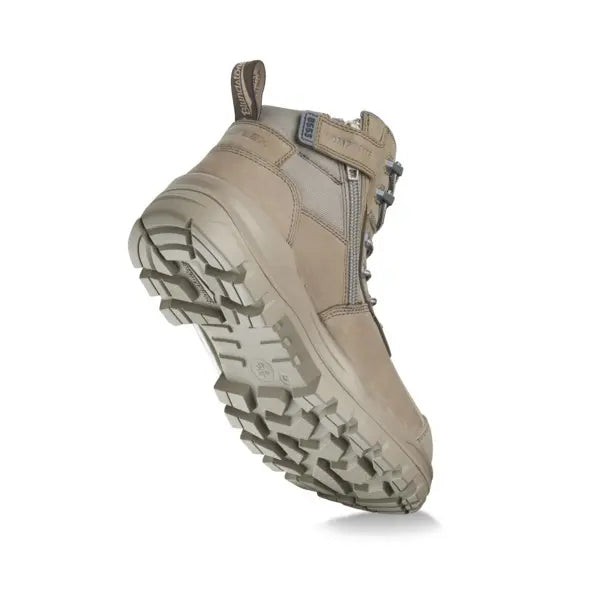 Blundstone RotoFlex Stone Water-Resistant Nubuck Safety Boot - 8553 | The Boot Shed