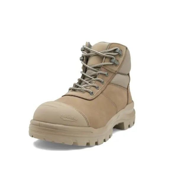 Blundstone RotoFlex Stone Water-Resistant Nubuck Safety Boot - 8553 | The Boot Shed