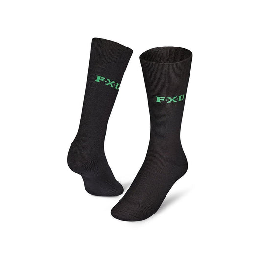 FXD SK-5 BAMBOO SOCK (2 Pack)-Queensland Workwear Supplies