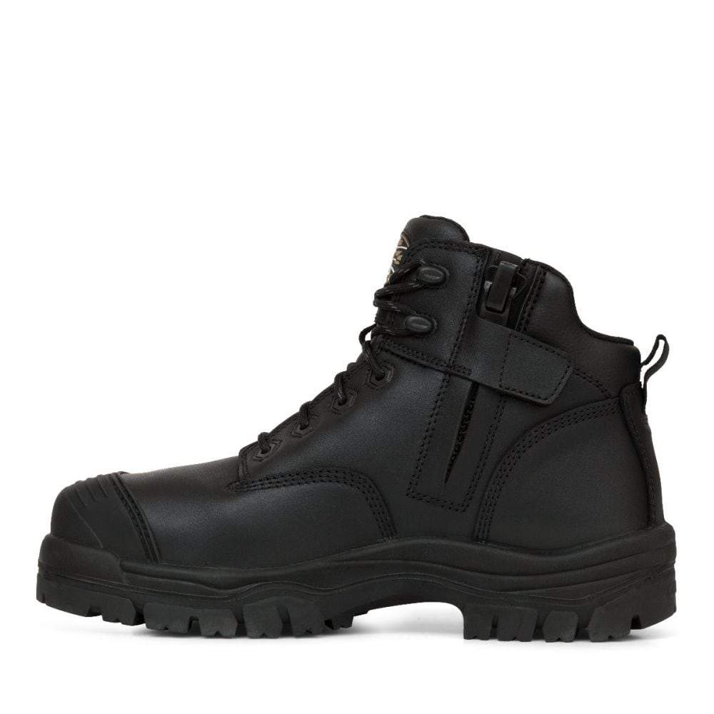 Oliver Zip 130mm Black Composite Safety Toe Hiker Boot - 45-640Z blue-heeler-boots