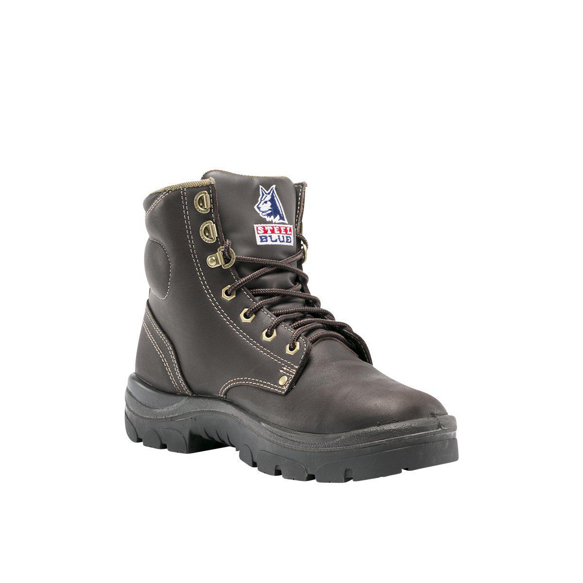 Steel Blue Argyle - 312102 blue-heeler-boots