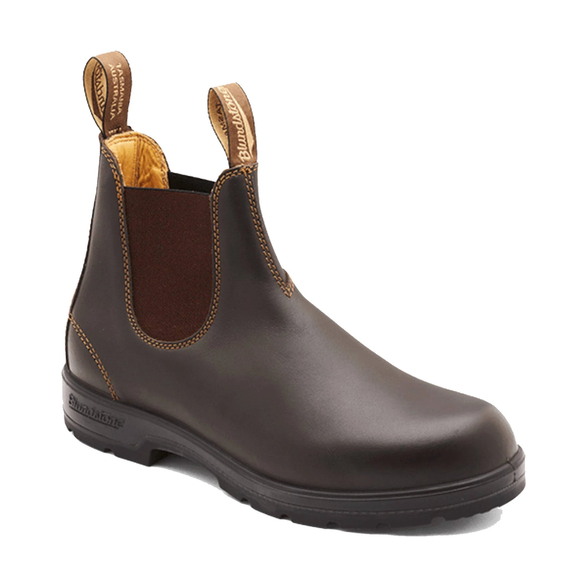 Blundstone Unisex Work Boots Walnut Brown 650 – The Boots Shed